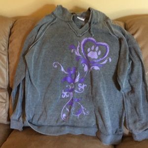 Animal Rescue Site GREY HOODIE